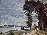 The Banks of the Seine at Argenteuil by Claude Monet